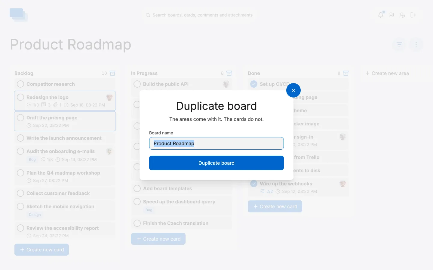Naming the copy before it is made